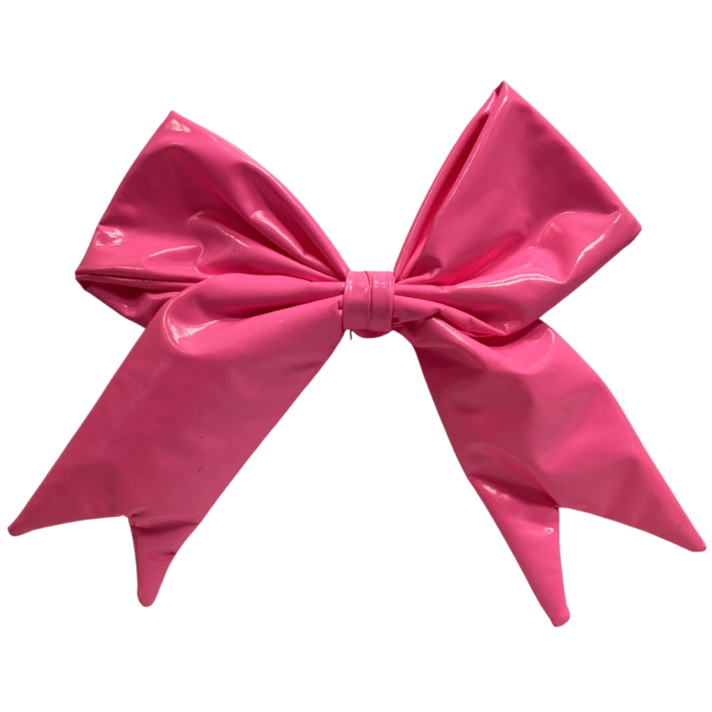 Anime Leather Like Clip On Bow