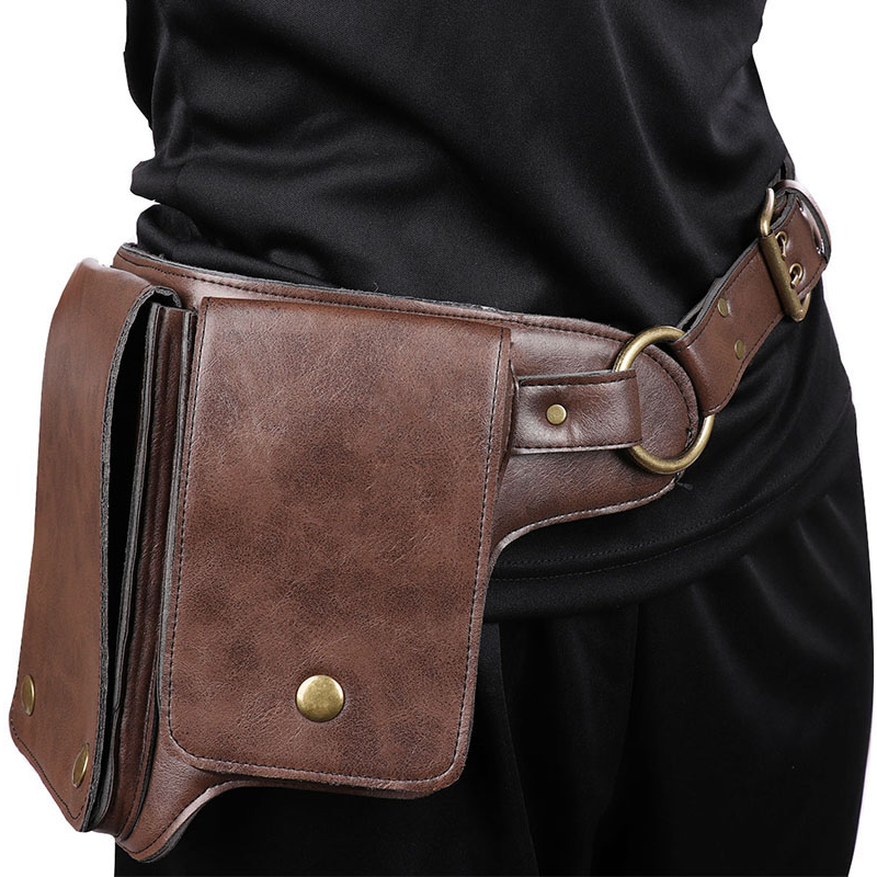 Leather-like Waist Pouch