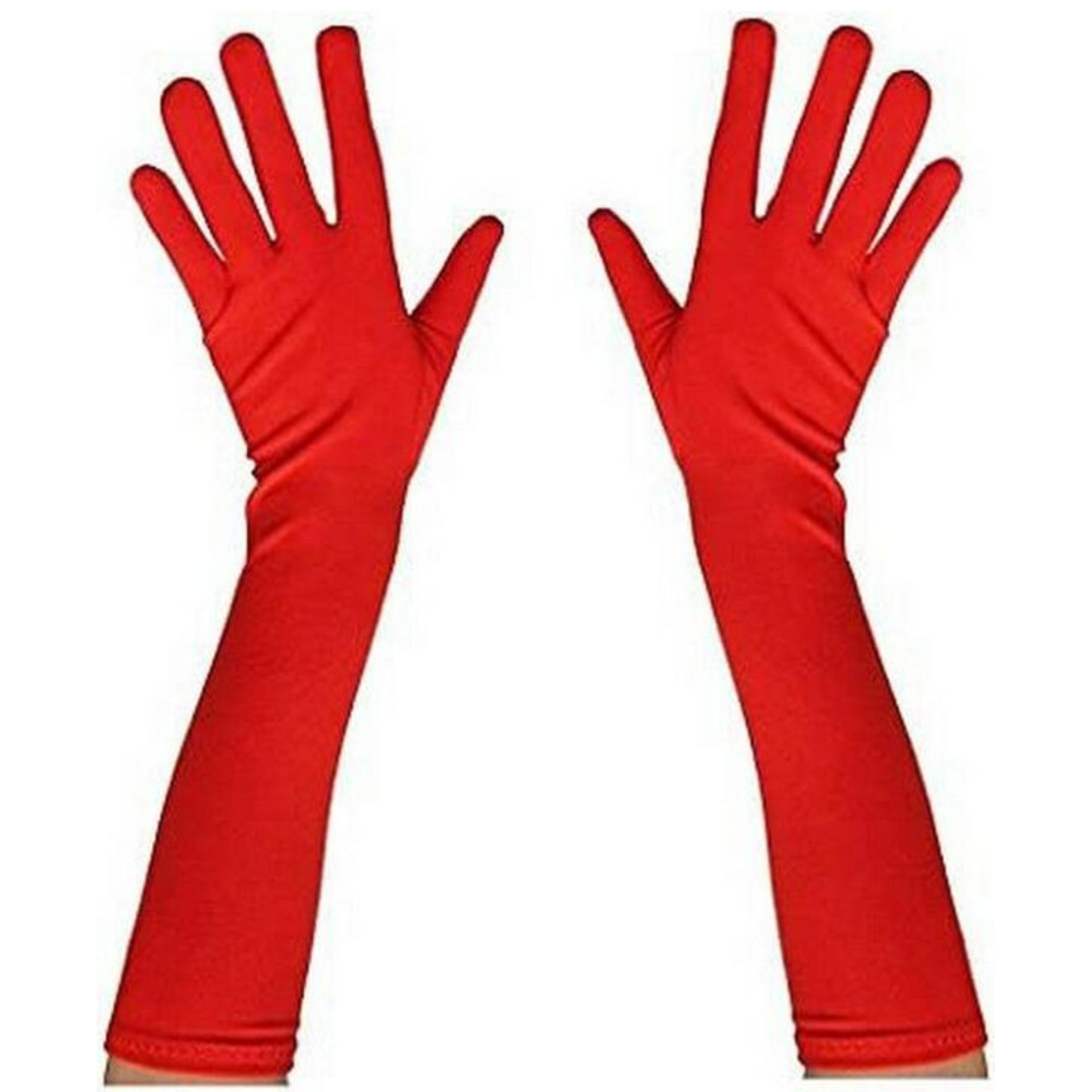 Long Red Gloves