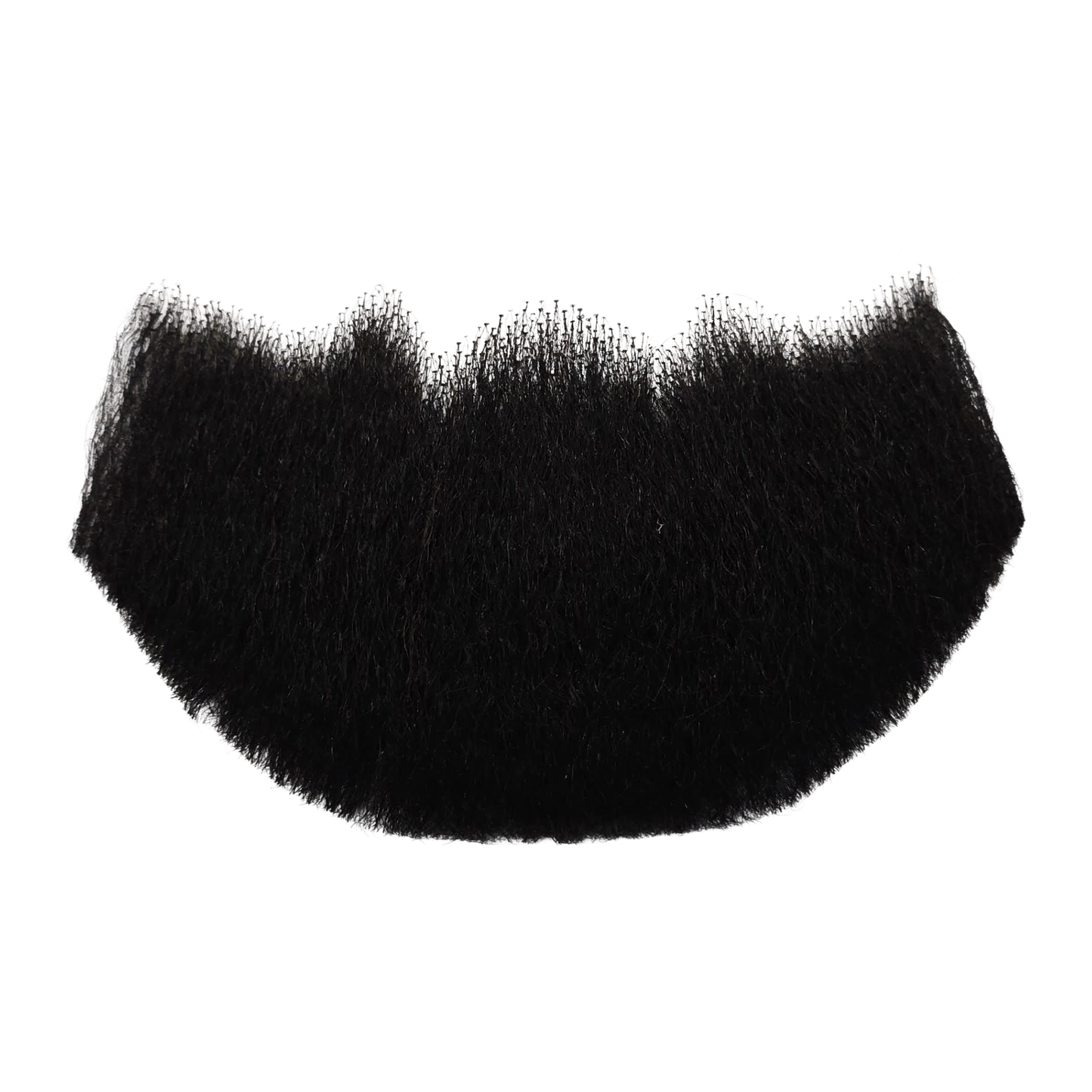 Human Hair Medium Chin Beard Black