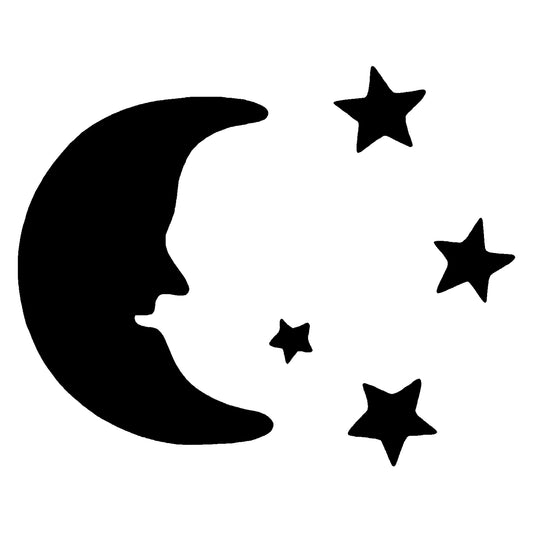 Moon & Stars Adhesive Stencil