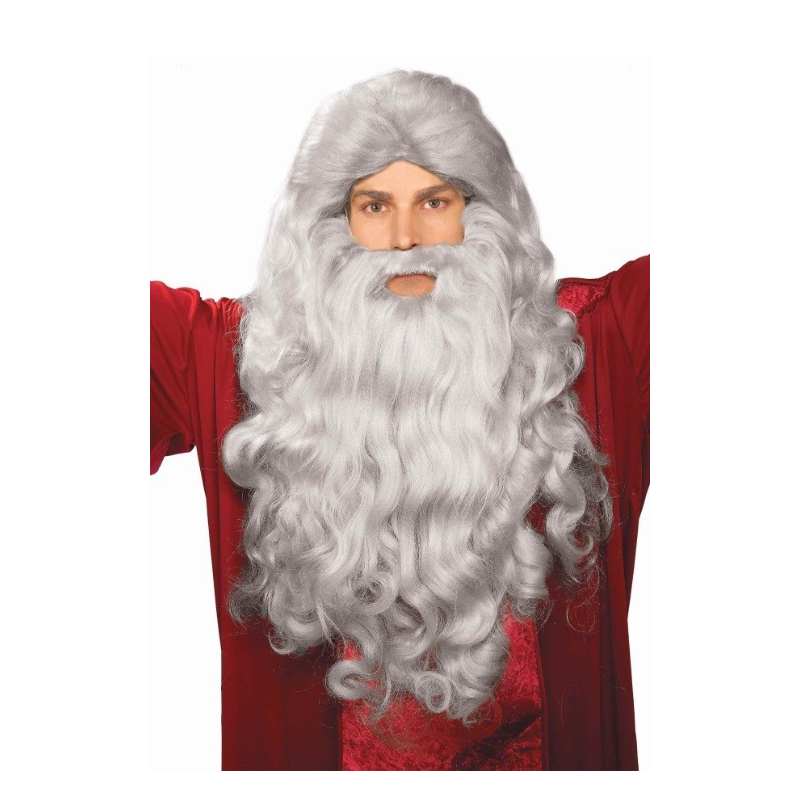 Moses Grey Wig and Beard Set