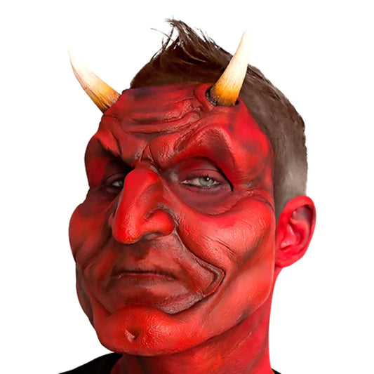 Painted Devil Foam Latex Prosthetic