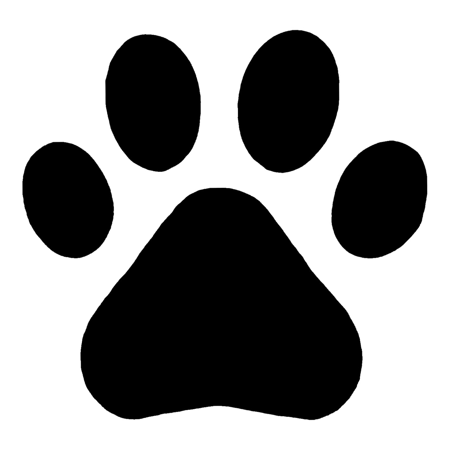 Paw Adhesive Stencil