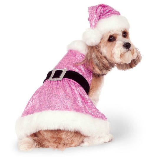 Pet Sequin Mrs Claus