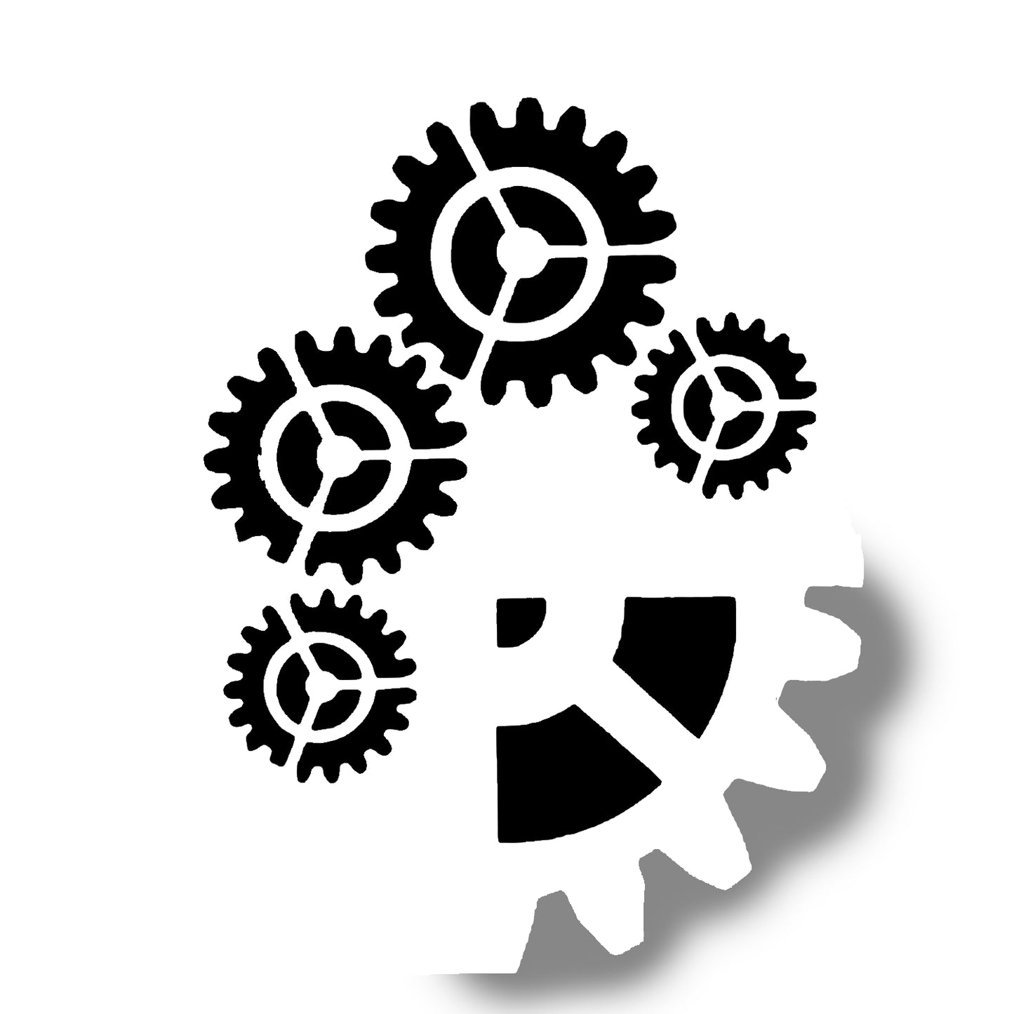 QuickEZ #34 Gears Stencil