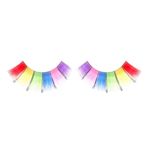 Colourful Rainbow Lashes
