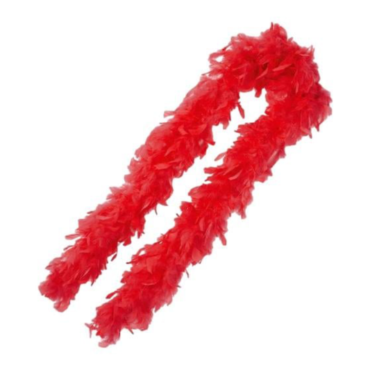 Deluxe Red Feather Boa