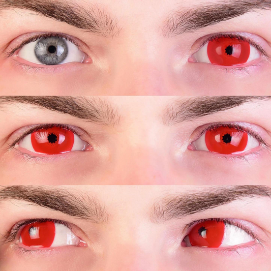 Red Mini Sclera Contact Lenses