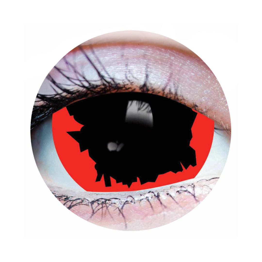 Red Witch Mini Sclera Contact Lenses
