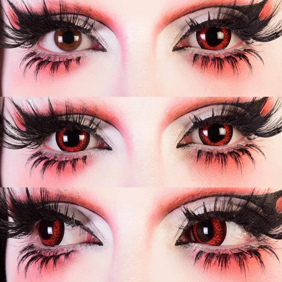 Reptilian Mini Sclera Contact Lenses