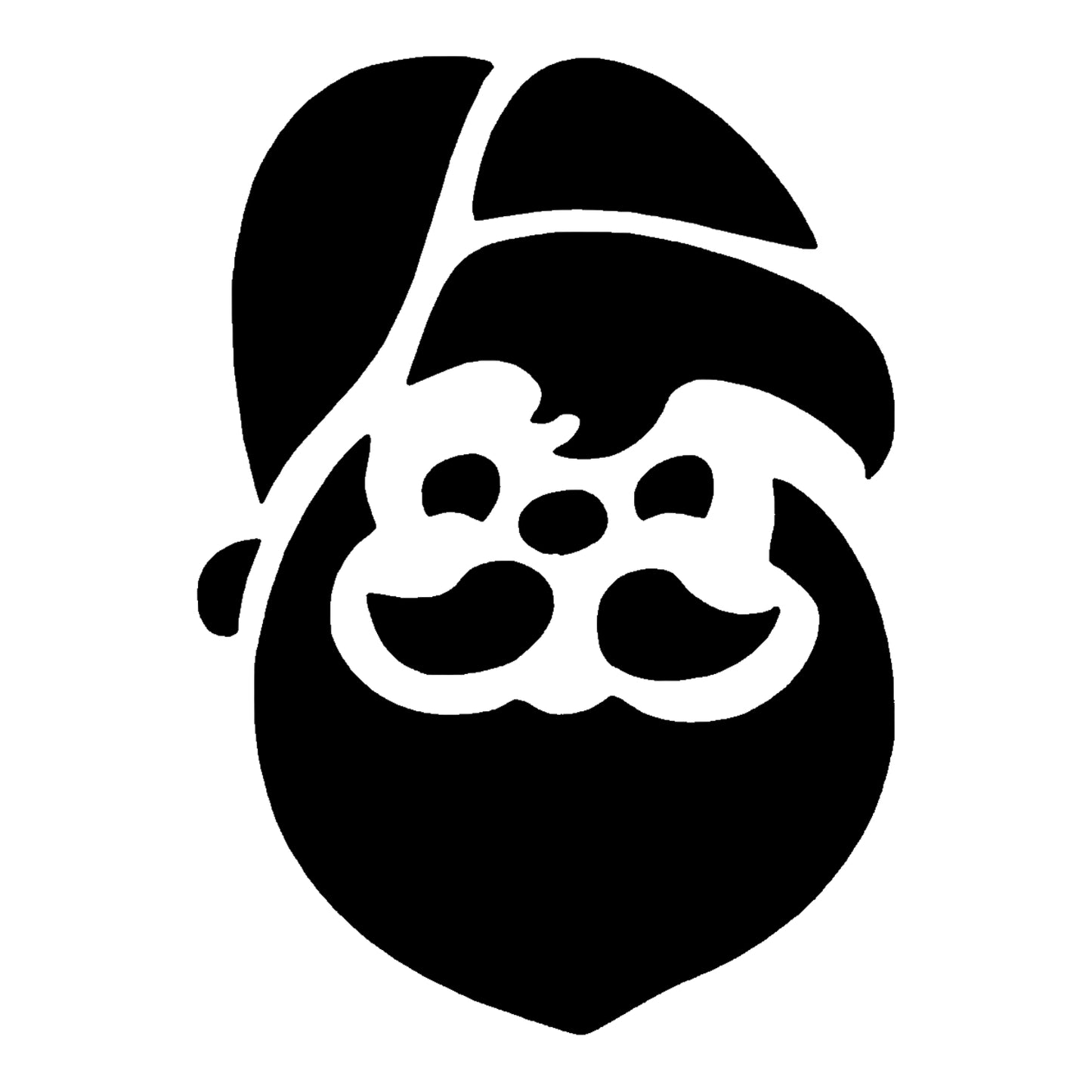 Santa Adhesive Stencil