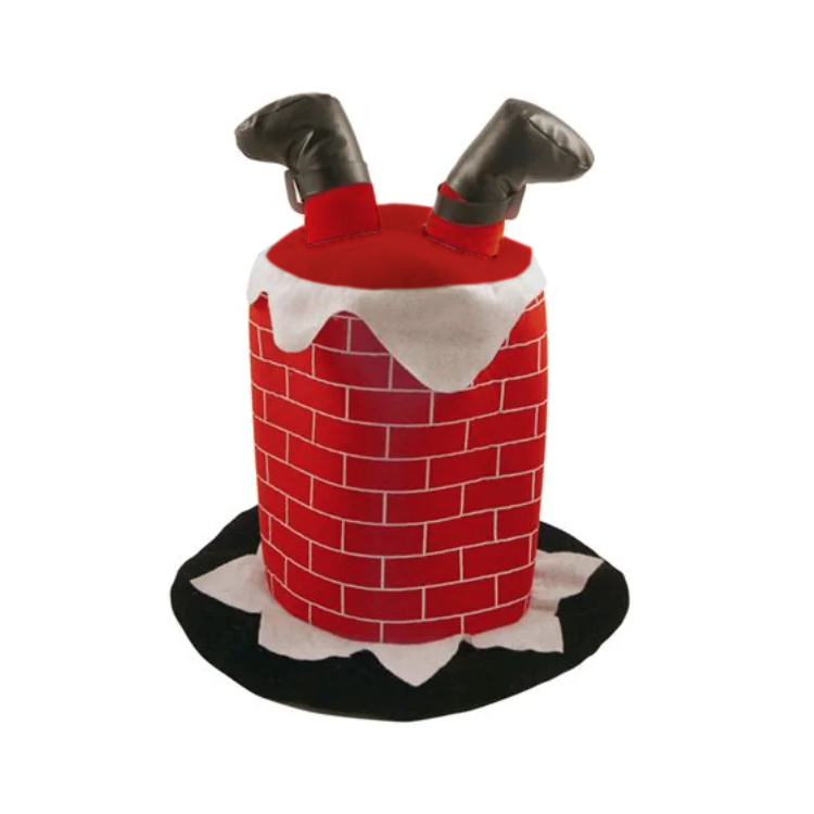 Chimney Santa Hat