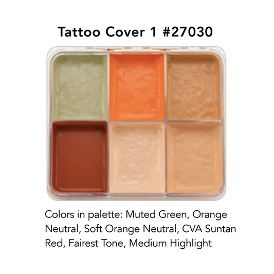 Sian Richards Tattoo Cover #1 Alcohol Palette