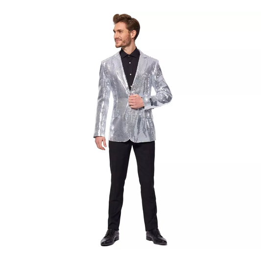 Silver Sequin Jacket