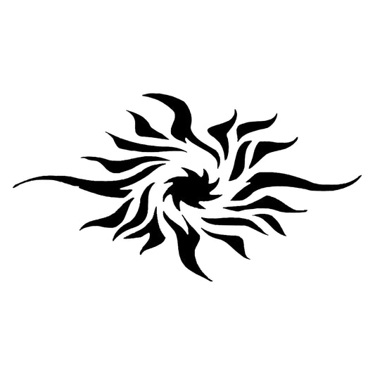 Tribal Piece Stencil