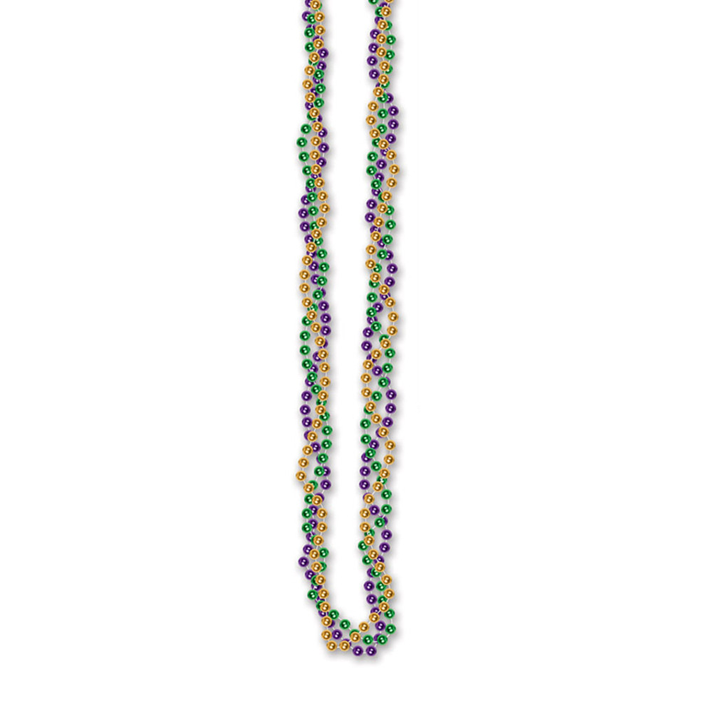 Braided Mardi Gras Beads