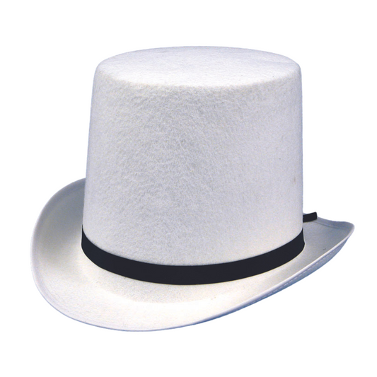 Lincoln Top Hat White