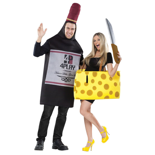 Couples Wine & Cheese Costume
