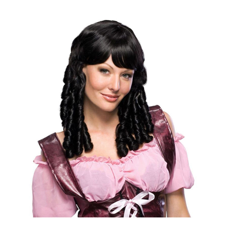 Baby Doll Wig Black