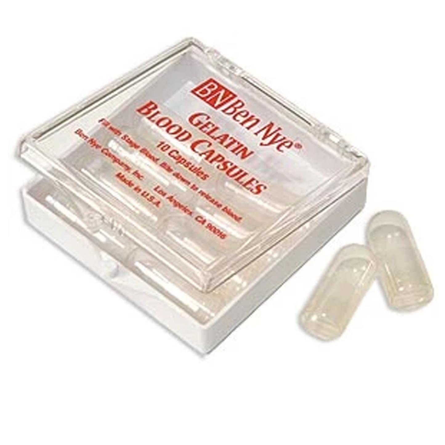 Gelatin Blood Capsules