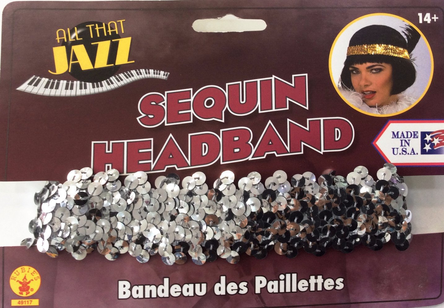 20's Flapper Headband (Various Colours)