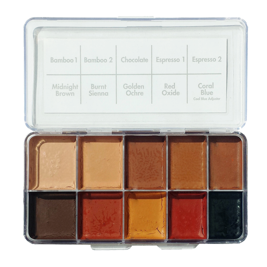 Dark Flesh Tone Palette