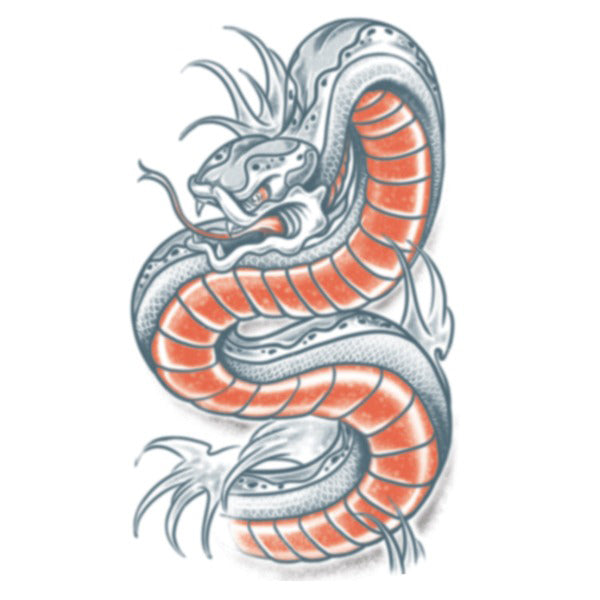 Tinsley Snake Biker Tattoo