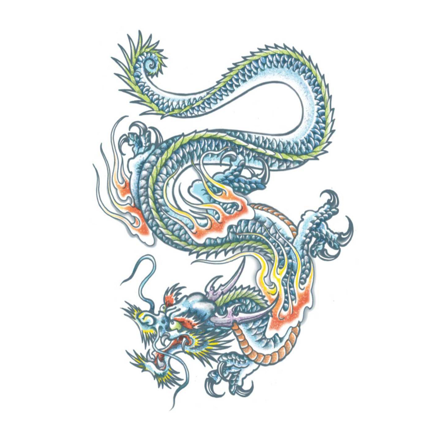 Tinsley Extra Large Dragon Tattoo