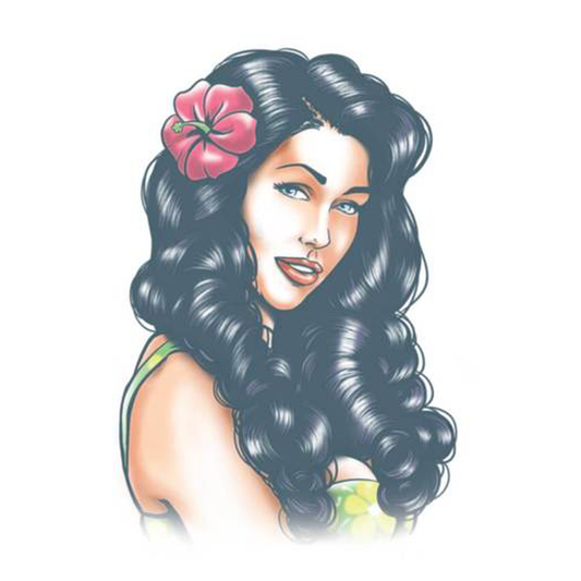 Tinsley Aloha Pin Up Tattoo