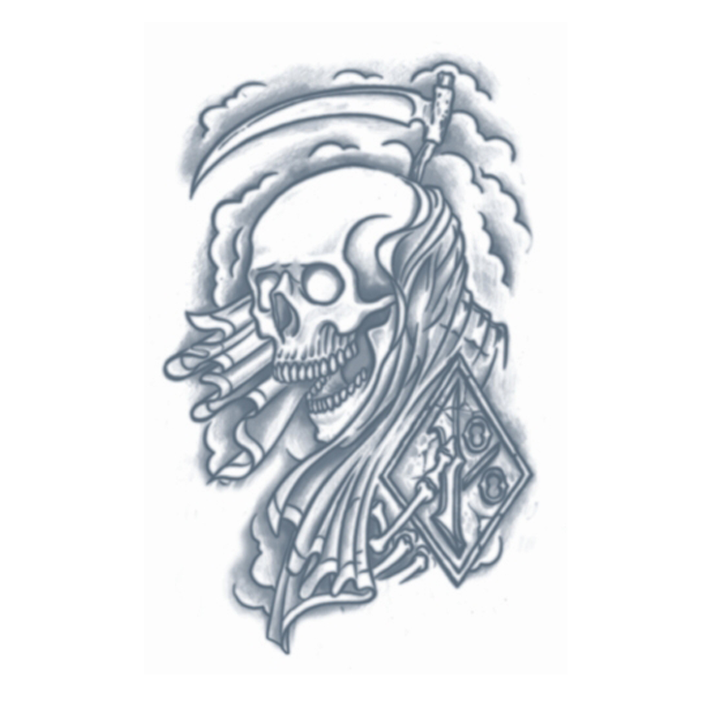 Tinsley Reaper Prison Tattoo