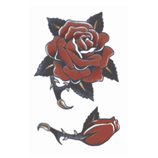 Tinsley 1940s Rose Vintage Tattoo