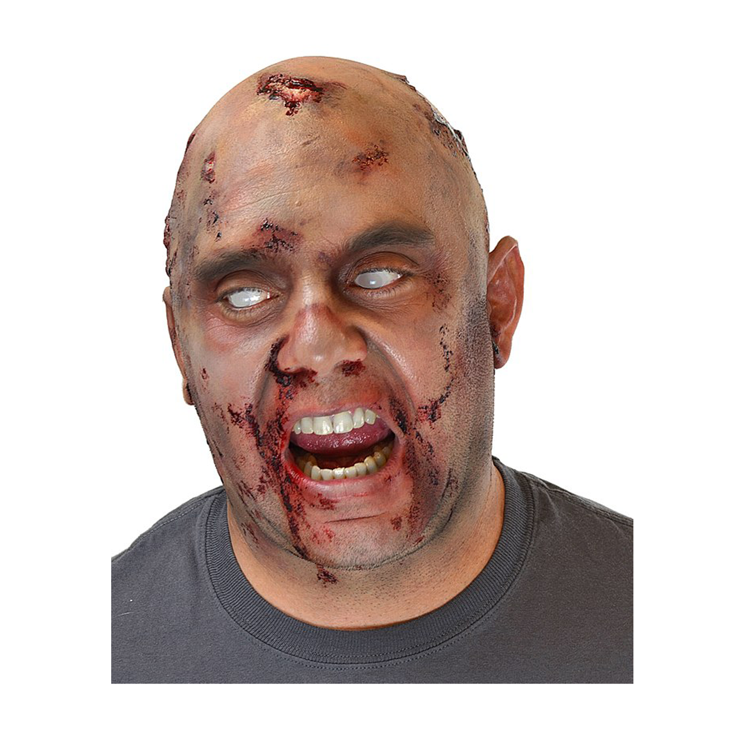 Woochie Zombie Bald Cap Prosthetic