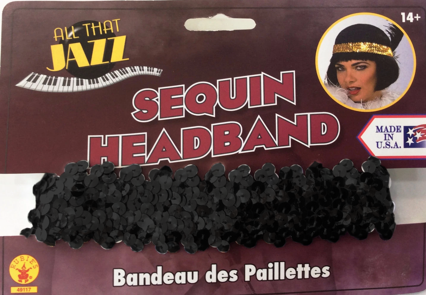 20's Flapper Headband (Various Colours)