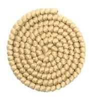 Light Blonde Crepe Wool
