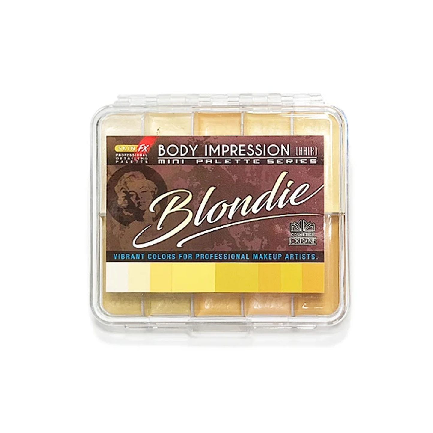 Skin FX Blondie Hair Mini Alcohol Palette