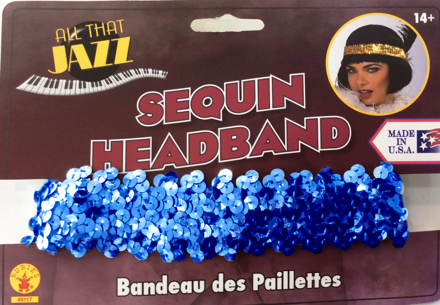 20's Flapper Headband (Various Colours)