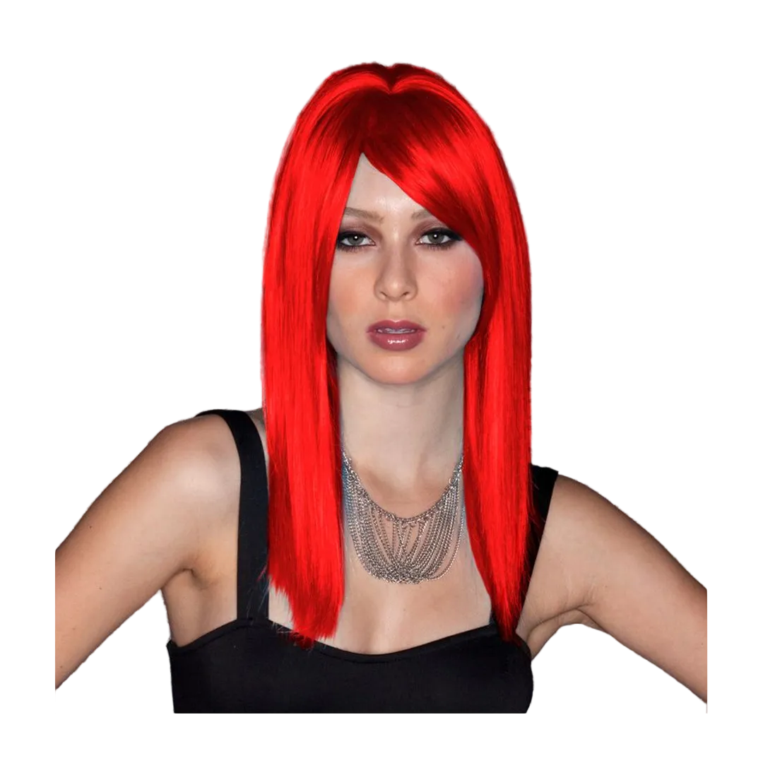 Fortune Wig Fire Red