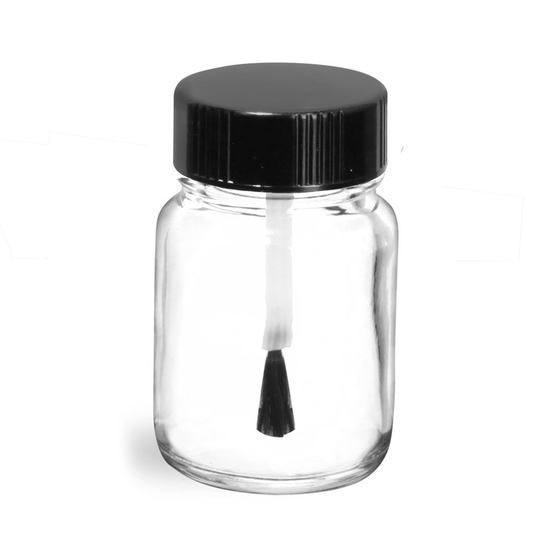 Bottle - Empty With Brush 1oz