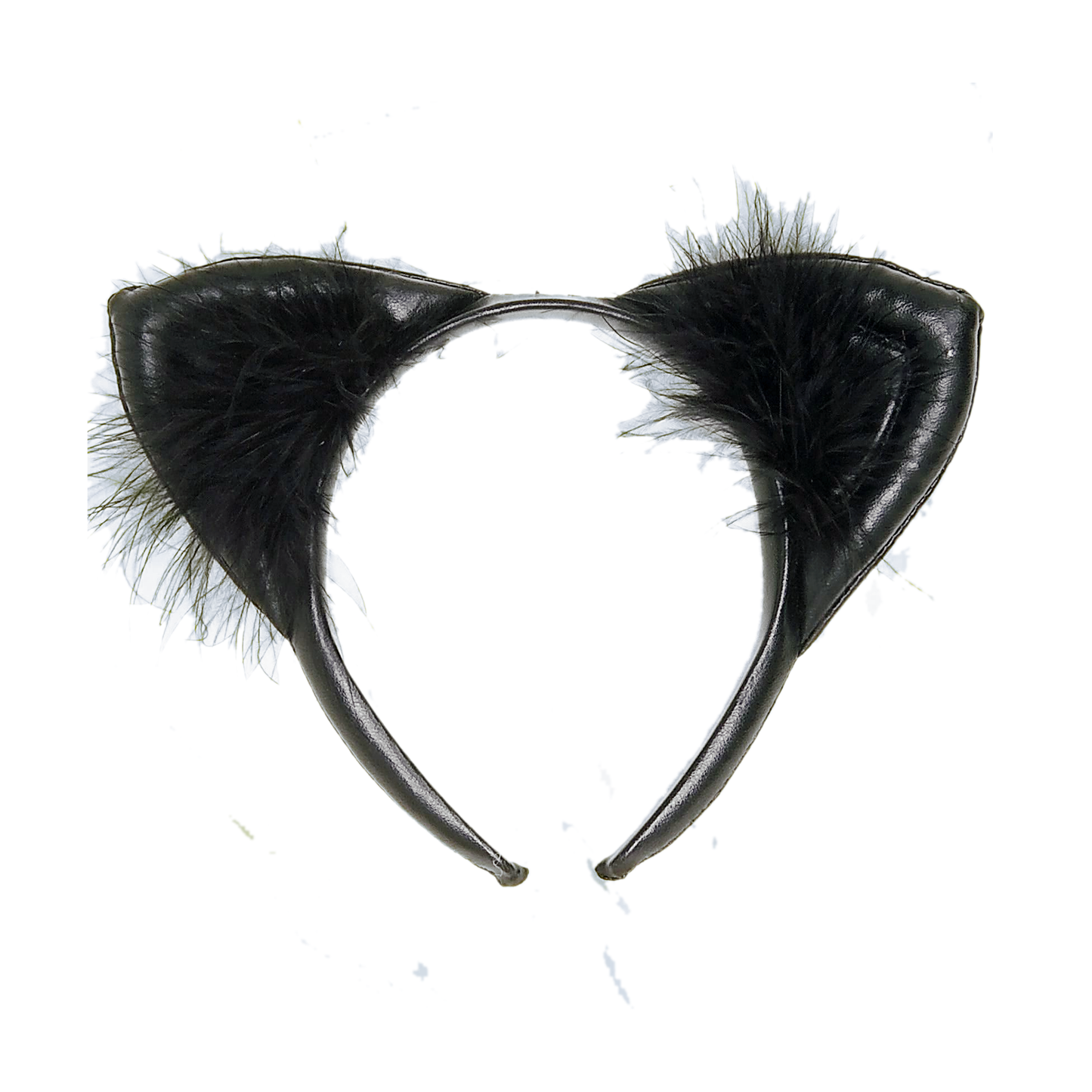 Faux Leather Cat Ears
