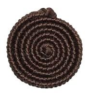 Dark Brown Crepe Wool