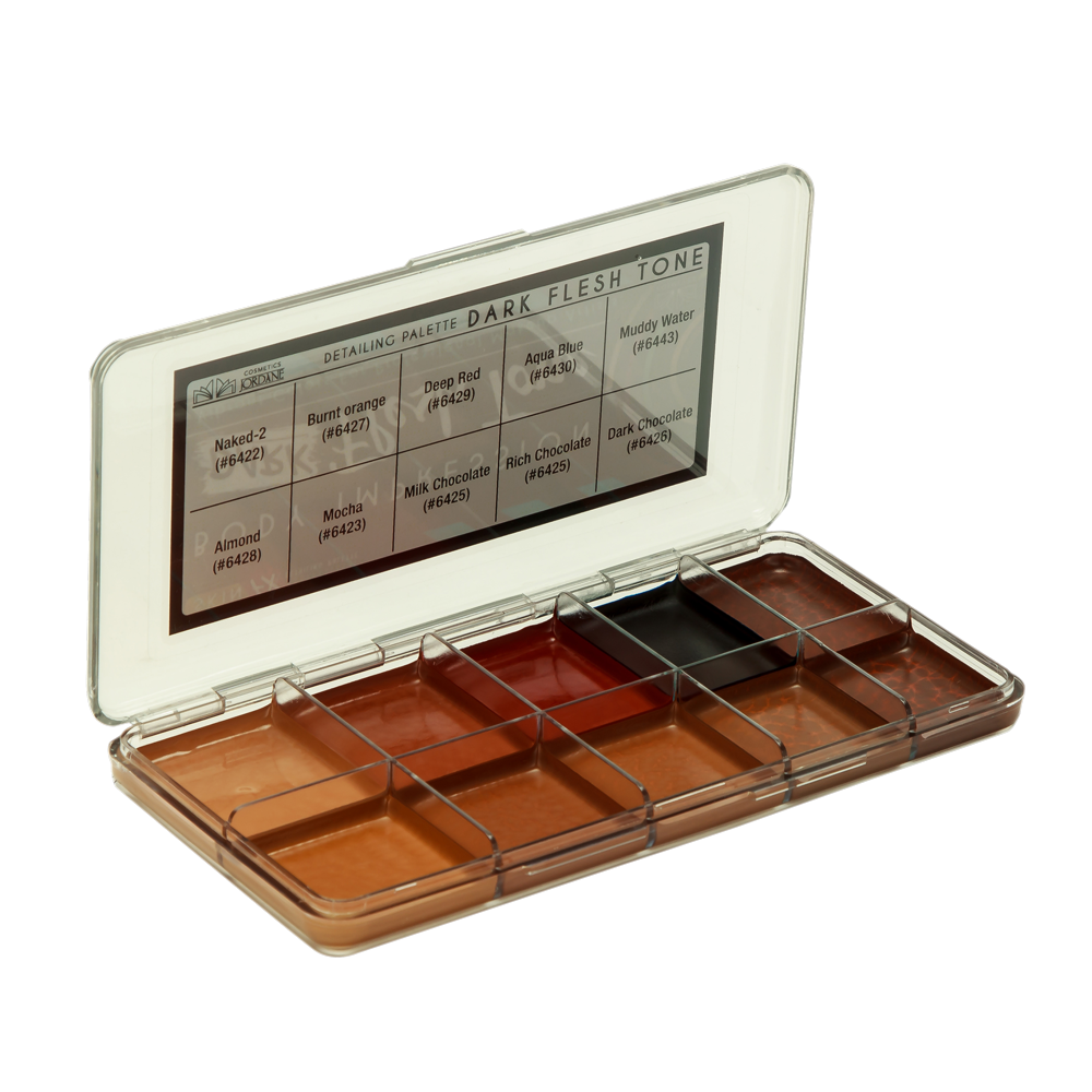 Skin FX Dark Flesh Tone Alcohol Palette