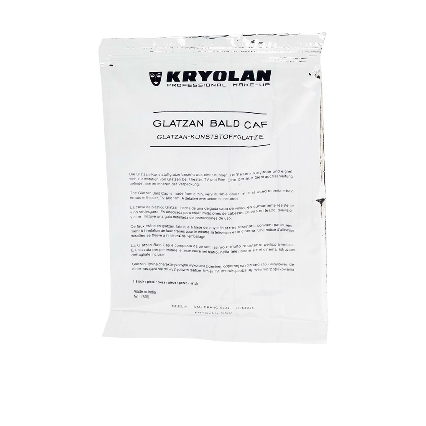 Kryolan Glatzan Bald Caps