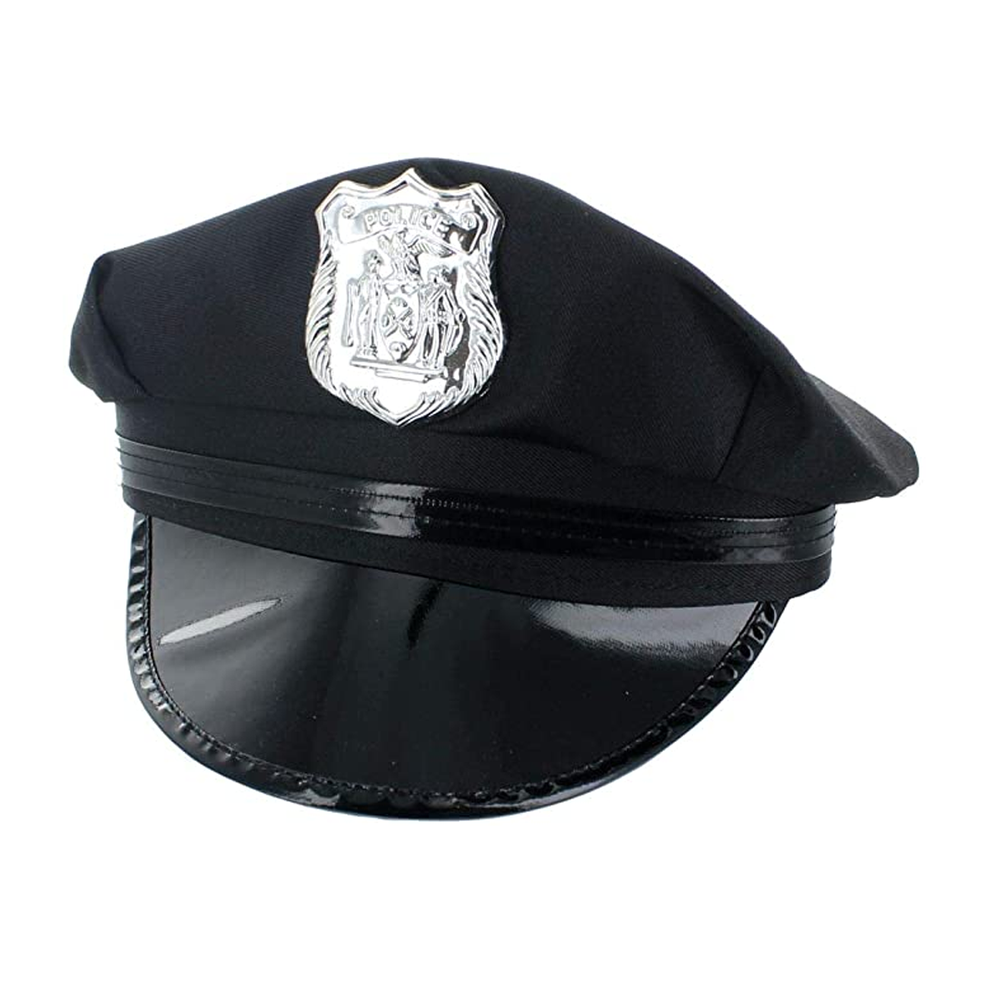 Police Hat Black