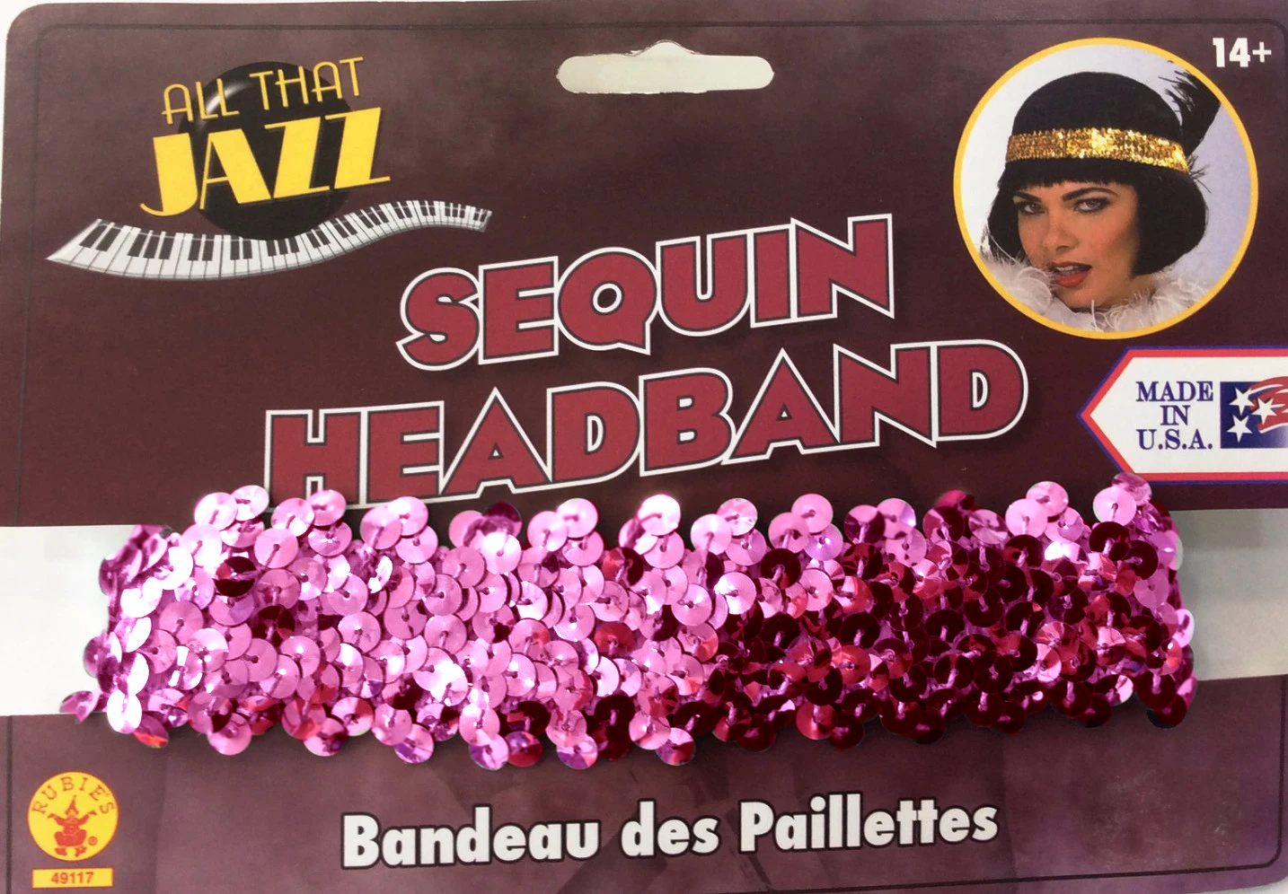 20's Flapper Headband (Various Colours)