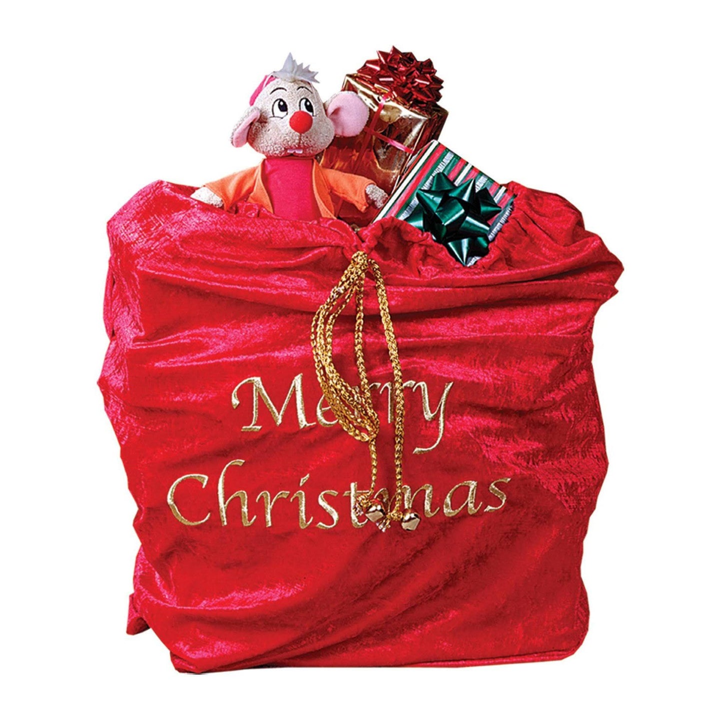 Velvet Santa Bag