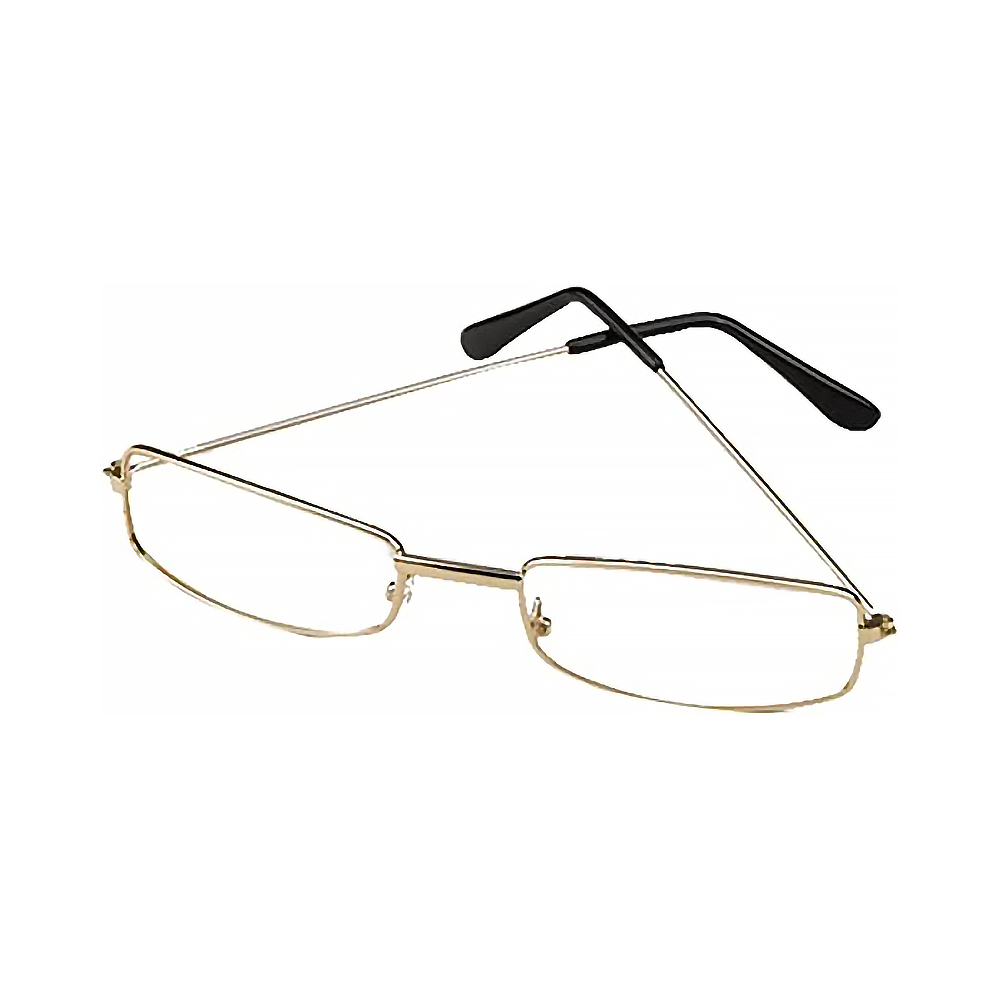 Santa Rectangular Glasses