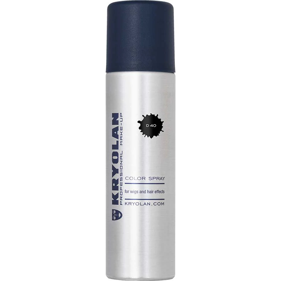 Kryolan D40 Black Hair Spray