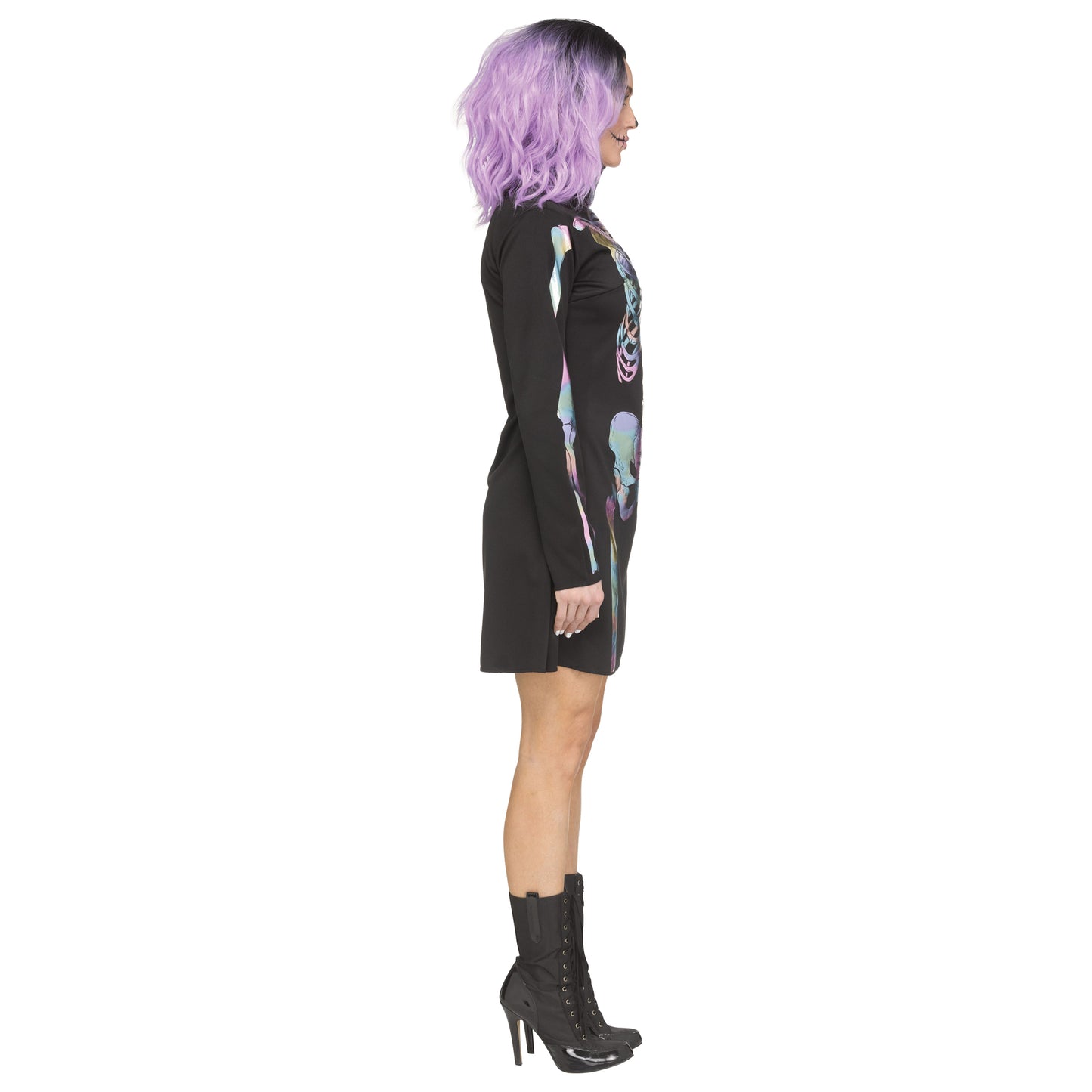 Holographic Skeleton Dress
