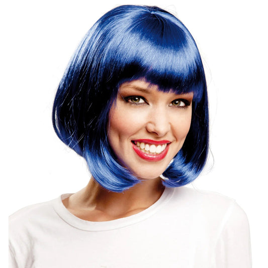 Short Blue Wig